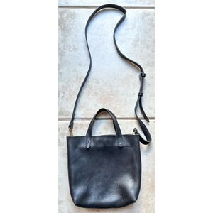 Madewell The Small Transport Crossbody Black Leather